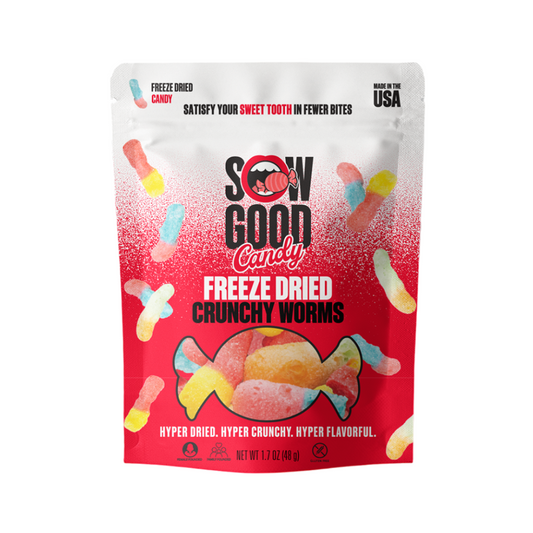 Sow Good Freeze Dried Crunchy Candy Worms