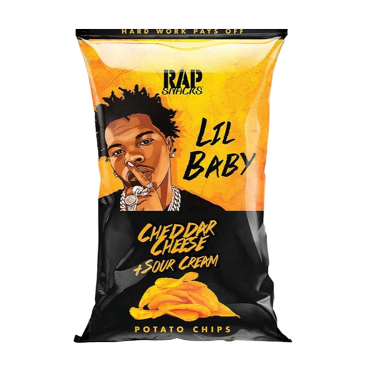 Rap Snacks Lil Baby Cheddar Cheese & Sour Cream