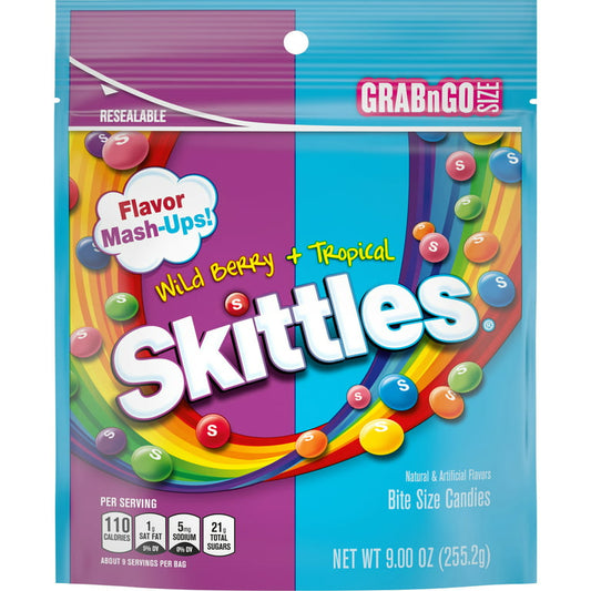 Skittles Wild Berry Tropical Mash Ups