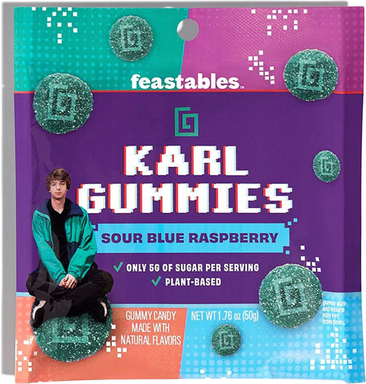 Feastables MrBeast Karl Gummy Sour Candy