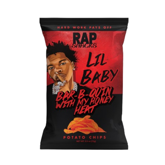Lil Baby Bar-B-Quin With My Honey Heat Potato Chips