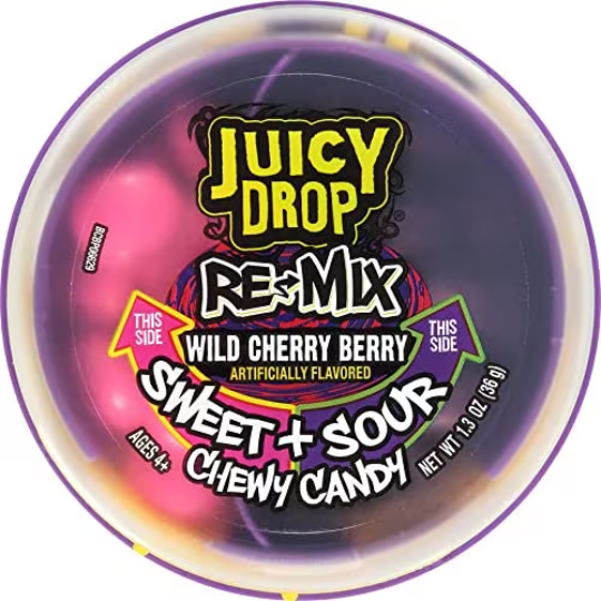 Juicy Drop Re-Mix Sweet & Sour Chewy Candy