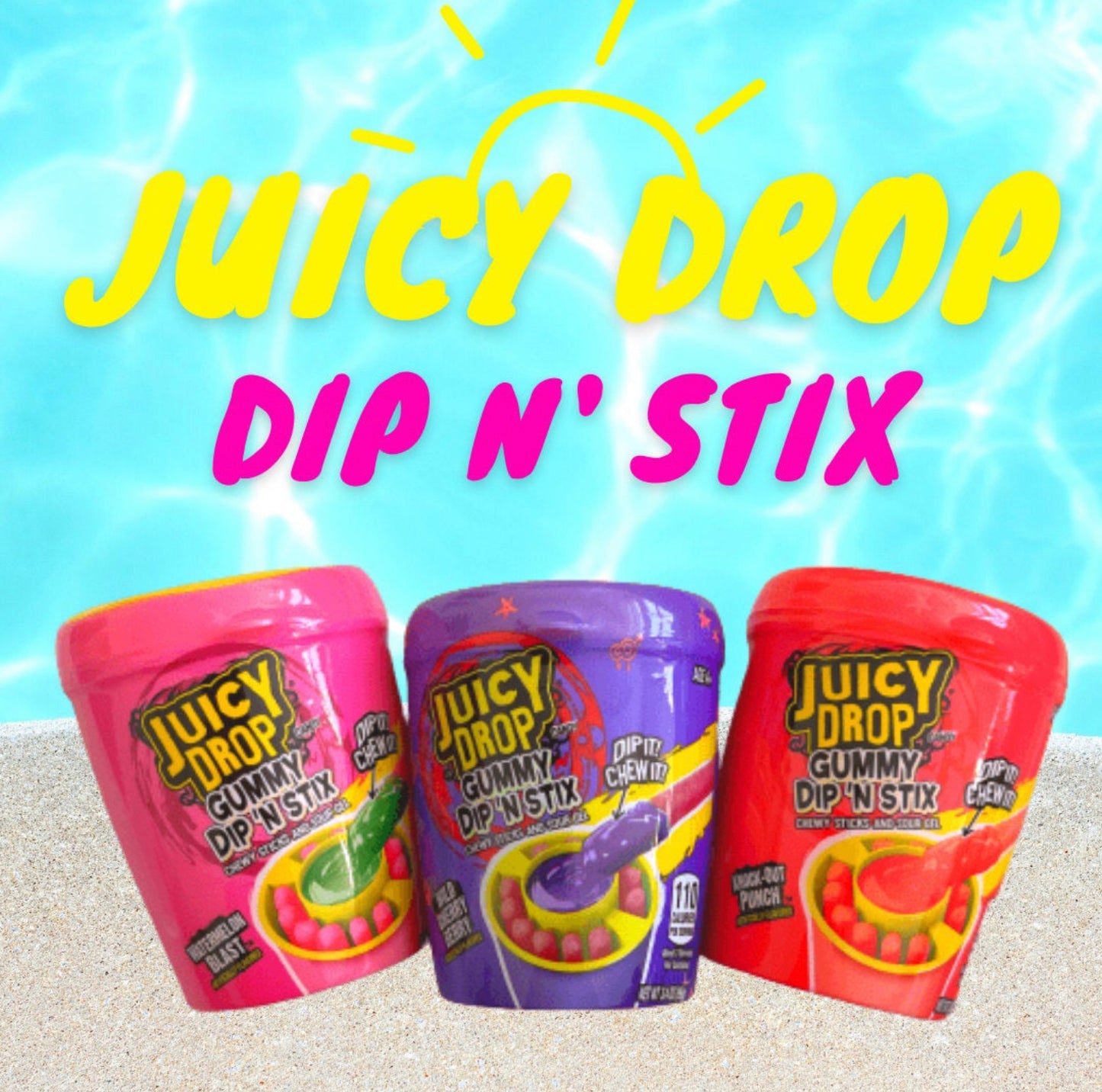 Juicy Drop Gummy Dip n' Stix