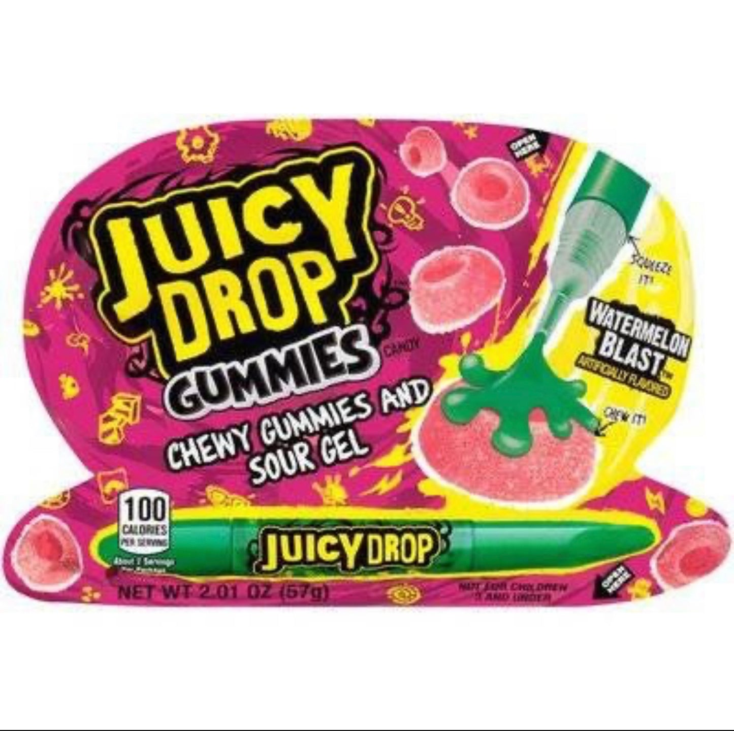 Juicy Drop Gummies & Sour Gel