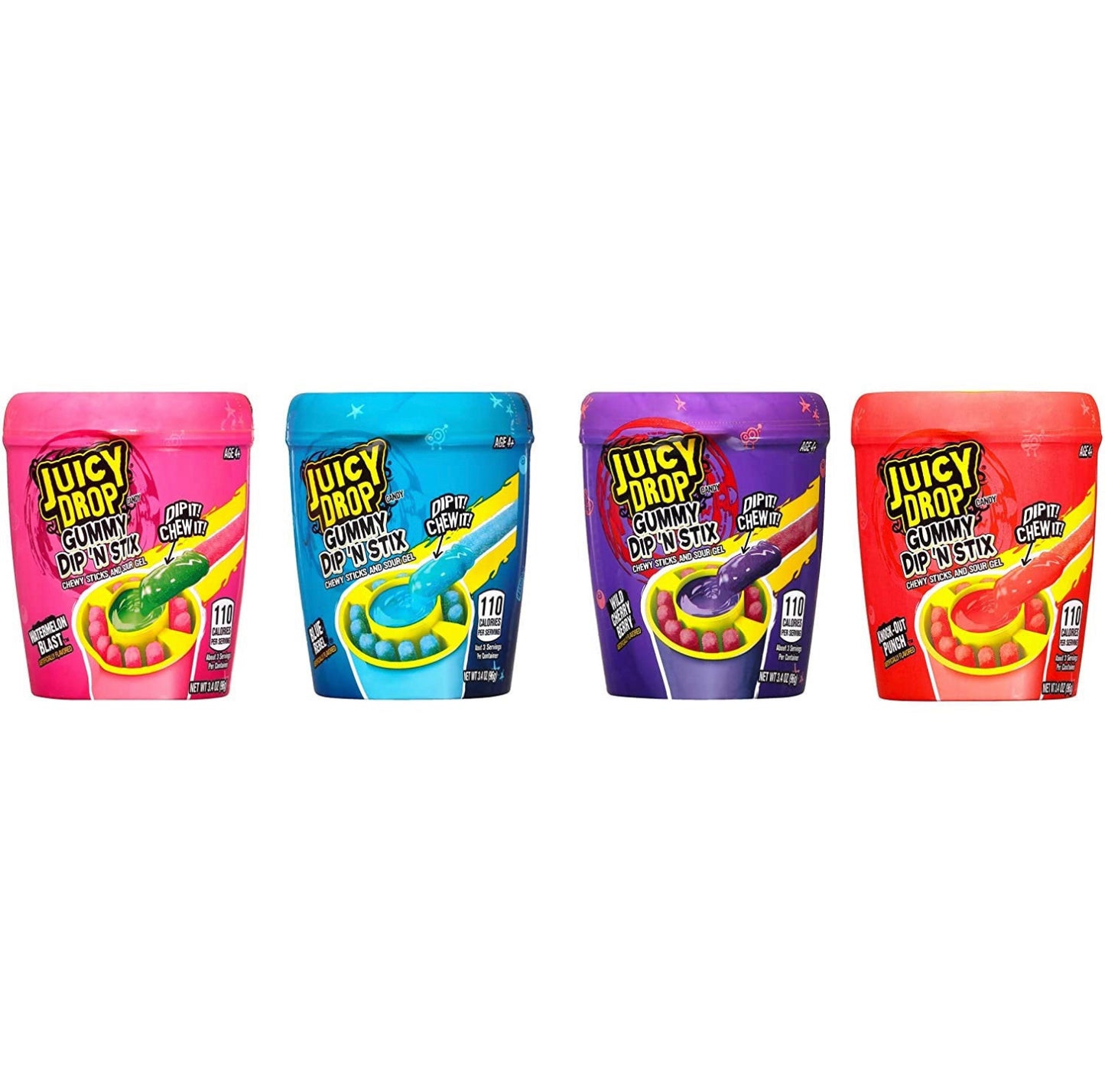 Juicy Drop Gummy Dip n' Stix