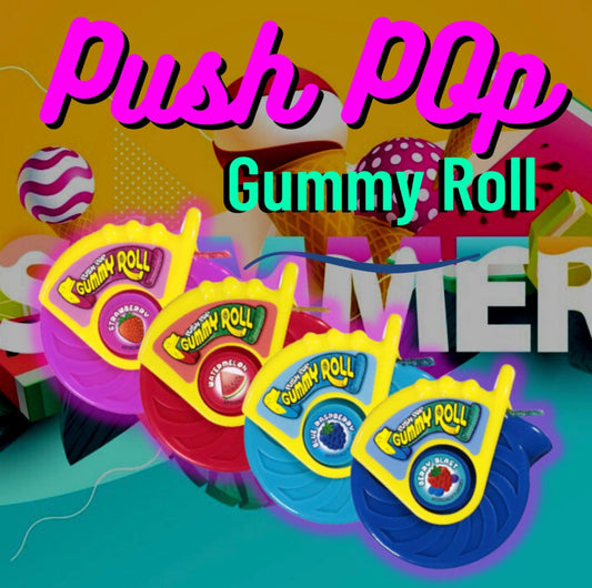 Push Pop Gummy Roll