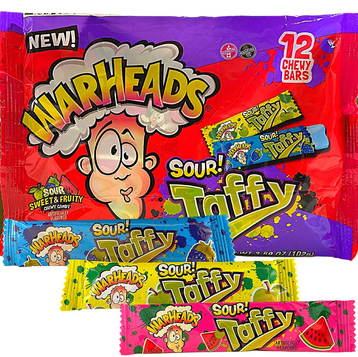 Warheads Sour Taffy