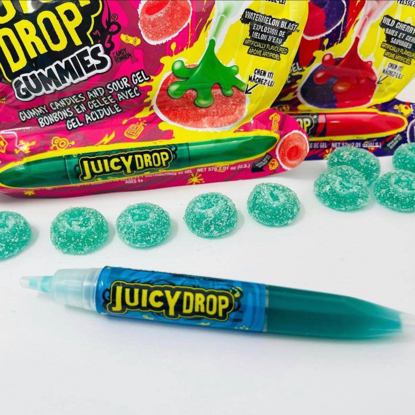 Juicy Drop Gummies & Sour Gel