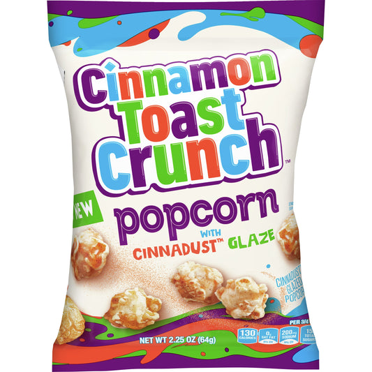 Cinnamon Toast Crunch Popcorn 2.25 Oz