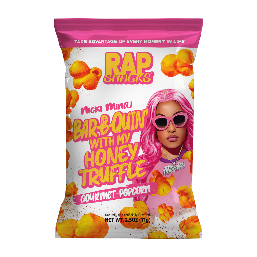 Rap Snacks Nicki Minaj BBQ Honey Truffle Popcorn