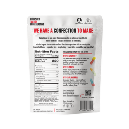 Sow Good Freeze Dried Crunchy Candy Worms