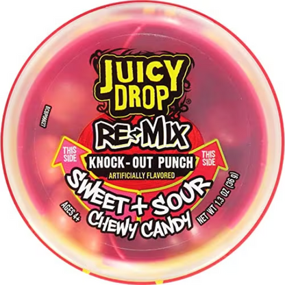 Juicy Drop Re-Mix Sweet & Sour Chewy Candy