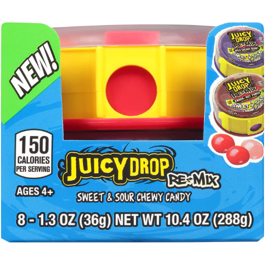 Juicy Drop Re-Mix Sweet & Sour Chewy Candy