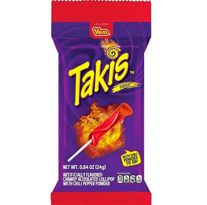 Takis Fuego Lollipop