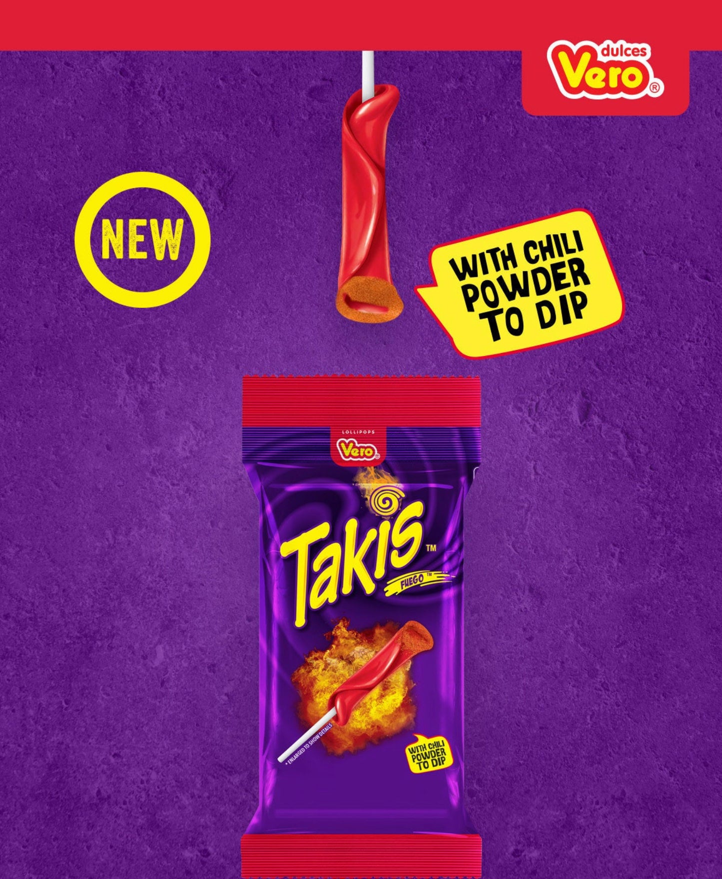 Takis Fuego Lollipop