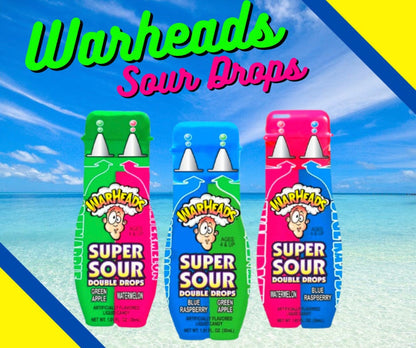 Warheads Super Sour Double Drops