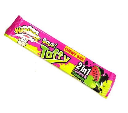 Warheads Sour Taffy 2 Fruity Flavors