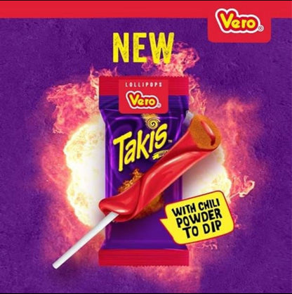 Takis Fuego Lollipop